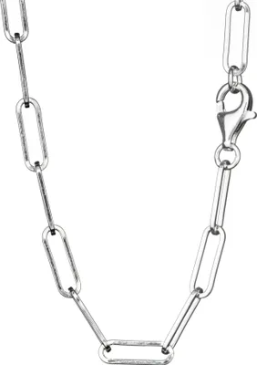 Produktbild von Ankerkette 925 Silber 38cm Halskette Langankerkette Breite 4,5mm massiv Collier