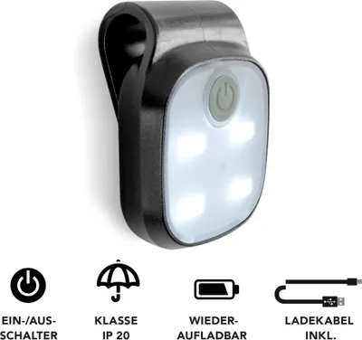 Produktbild von X4-LIFE LED Clip Leuchte mit SOS