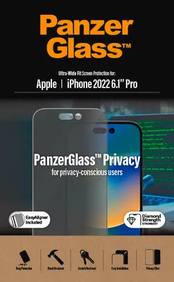 Obrázok produktu pre PanzerGlass ® Privacy Screen Protector iPhone 14 Pro | Ultra-Wide Fit w. EasyAligner