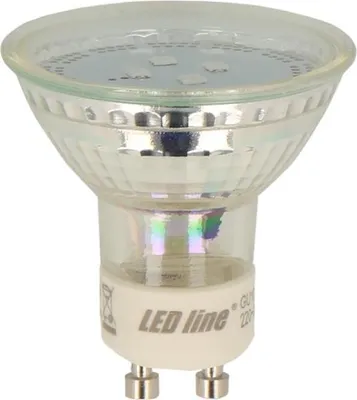 Produktbild von LED-line LED GU10 1W Reflektor 60lm 120° Glas 220-260V Warmweiß 2700K