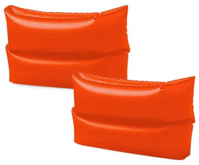 Image de Intex 59642EU - Bouées gonflables orange, largeur : 25 cm, longueur : 17 cm, en vinyle, de couleur orange