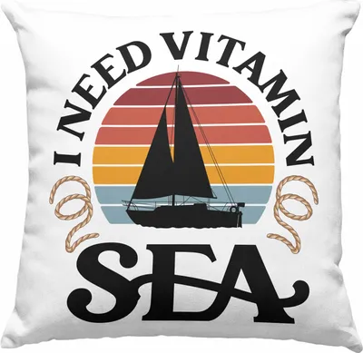 Produktbild von Trendation - Segeln Geschenk Deko-Kissen mit Füllung 40x40 Mir Reichts Ich Geh Segeln Geschenkidee für Segler  Deko-Kissen mit Füllung 40x40 Besonders Segelboot Mann (Rosa)
