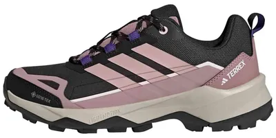 Zdjęcie produktu dla Adidas KJ8947_540, Damski, Czarny, Liliowy, Buty outdoorowe, Core black, Core black, Dual lilac, Sznurowane zamknięcie, 1 cm
