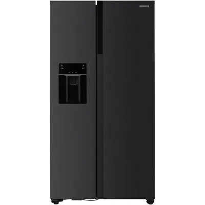 Produktbild von Heinner HSBS-HM513NFIMDXE++ Side-by-Side Kühlschrank 513L, No Frost, Wasser & Eisdispenser, Edelstahl anthrazit
