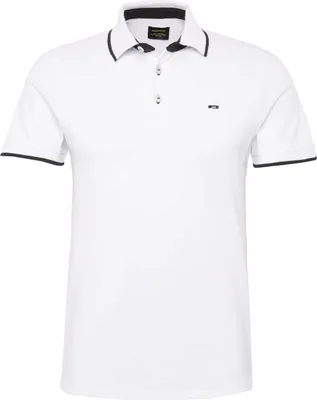 Image de Jack&Jones Short Sleeve Polo 12136668-WHT in White color size xx-large