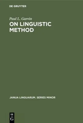 Produktbild von On Linguistic Method