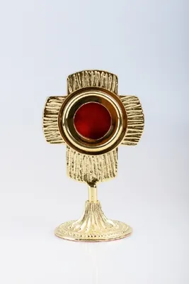 Produktbild von Reliquiar vergoldet (Höhe 17 cm)