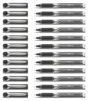 Produktbild von Pilot - Rollerpen Pilot Hi -TECPOPT GRIP BXGPN B Schwarz | 12 Stücke