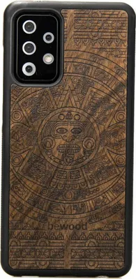 Produktbild von Holzhülle für Samsung Galaxy A52/A52s 5G AZTEC CALENDAR ZIRICOTE