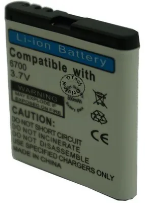 Produktbild von Batterie kompatibel mit NOKIA 6700 CLASSIC - Otech