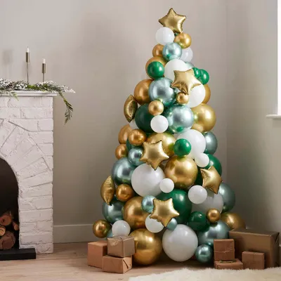 Produktbild von Christmas Tree Luftballonbaum 117-teilig