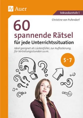 Produktbild von 60 spannende Rätsel für jede Unterrichtssituation