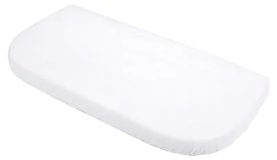 Produktbild von Spannbettlaken für Beistellbett – 7-in-1-Babybett – Weiß | Babybettwäsche