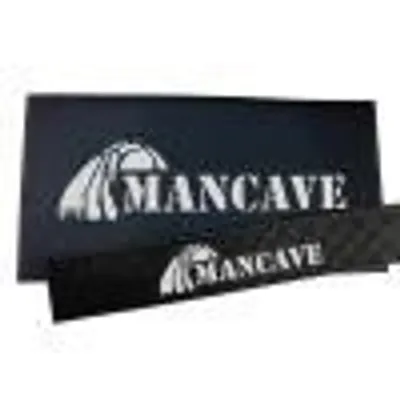 Produktbild von Mancave Barläufer + Matte - Professioneller Barläufer - Barmatte - Rutschfeste Barmatte - Abtropfmatte - Gummi Barmatte - Tresenläufer
