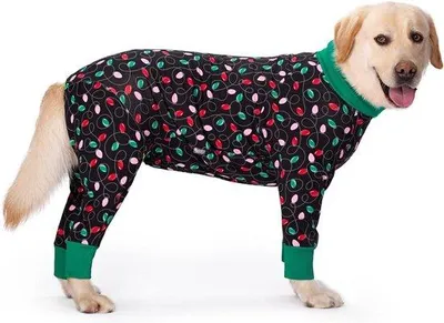 Produktbild von Elastische Hundepyjama 3XL schwarz Gewrichtsschutz