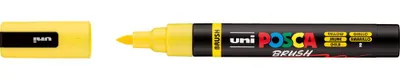 Produktbild von POSCA Pigmentmarker PC-5BR BRUSH gelb