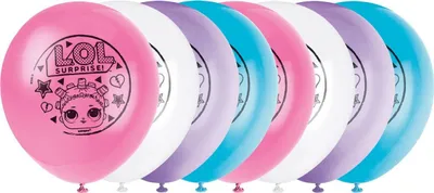 Produktbild von LOL SURPRISE Puppenballons Geburtstag 30cm 8Stk.