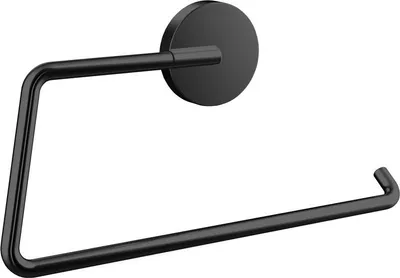 Produktbild von EMCO emco round Handtuchring starr rechts offen, schwarz