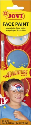 Zdjęcie produktu dla Jovi 174AD Zestaw do malowania twarzy Adventure 3 x 8 ml