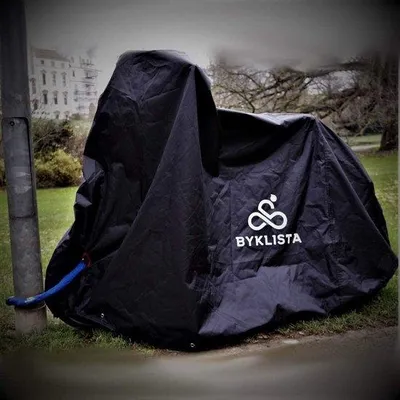 Produktbild von Famanu Fahrradhülle für 2 Fahrräder - wasserdicht aus 210D Oxford-Gewebe