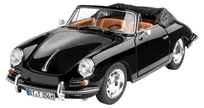 Zdjęcie produktu dla Revell Porsche 356 Cabriolet, Model samochodu, 12 lat(a), Wielobarwny, Model pojazdu lądowego, Zabawka nieodpowiednia dla dzieci poniżej 36. miesiąca życia, 109 mm