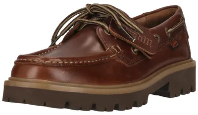 Produktbild von CLARKS Schnürschuhe Cleyhill Boat mit XTRALITE-Sohle 5228 Dark Brown Lea 41