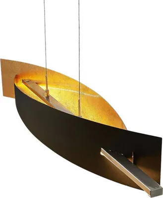 Produktbild von Lucande LED-Hängeleuchte Marija, 101 cm, schwarz, dimmbar