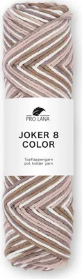 Produktbild von Pro Lana Joker 8 color, 50 gr. 100 % Baumwolle,Topflappengarn, 543