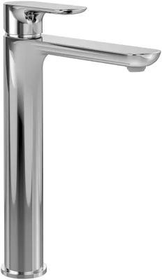 Immagine prodotto di Villeroy & Boch O.novo robinetterie de lavabo surélevée, saillie 200mm, avec vidage Push-Open, chrome, TVW10410511061, TVW10410511061