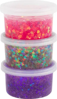 Produktbild von Creativ Company Pailletten-Ton, lila-rosa Harmonie, 3x60 gr 1 Box