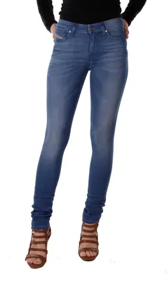 Produktbild von Diesel Skinzee 0855S Damen Jeans Hose Skinny Super Slim