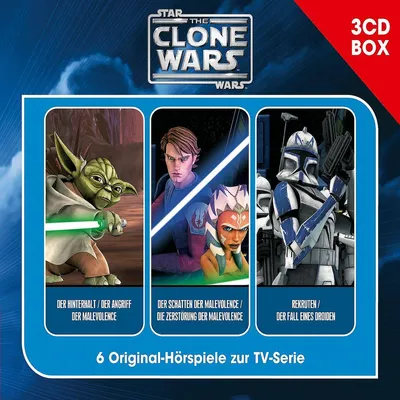 Produktbild von Clone Wars,The-The Clone Wars-3-CD Hörspielbox Vol