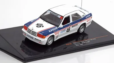 Obrázok produktu pre MERCEDES BENZ 190E 2.3-16v #46 Grand Prix ETCC 1986 Z.Vojtech / M.Micangeli, IXOGTM126, mierka 1/43, IXOMODELS