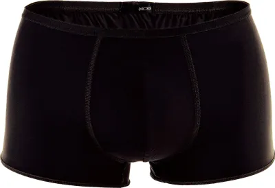 Produktbild von HOM Herren Shorts Plumes Trunks Boxer Hipster Unterhose Unterwäsche Ohne Eingriff Schwarz/Black L