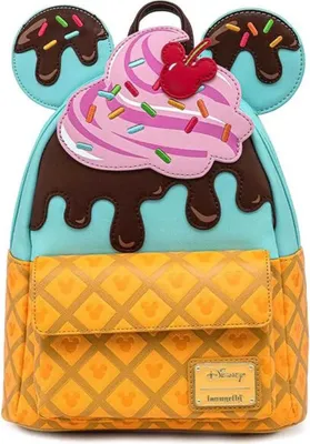 Produktbild von Loungefly Disney Mickey Minnie Eiscreme Rucksack