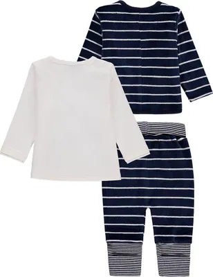 Obrázok produktu pre Detská súprava, mikina, mikina, bežecké nohavice, weiß und marineblau, Kanz