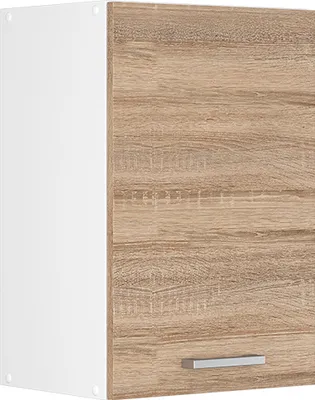 A close-up, studio shot of a cabinet door.