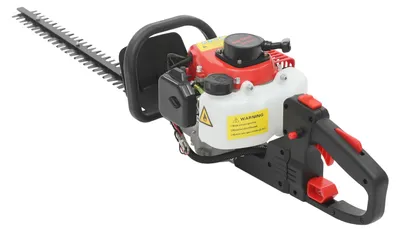 Produktbild von Benzin Heckenschere - Gartentrimmer - 2-Takt Einzylinder luftgekühlt - Schwertlänge 56 cm - Für Hecken und Sträucher - EU-Stecker 220-240 V