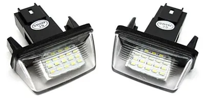 Productafbeelding van LED-kentekenverlichting voor Citroën C3, C4, C5, Berlingo, Saxo, Xsara