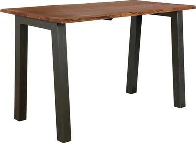 Produktbild von KAWOLA Bartisch ERGEA Stehtisch Baumkante Akazie massiv natur 147x80 cm