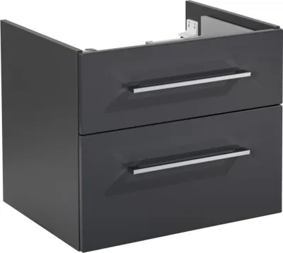 Produktbild von Fackelmann HYPE 3.0 Waschtischunterschrank 60 cm, Anthrazit, 2 Schubladen