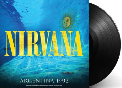 Produktbild von Nirvana: Argentina 1992 (1LP, 2026) Gramophonplatte