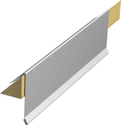 Produktbild von Sarei Ortblech für Dreieckleiste 2000 x 185 mm natur