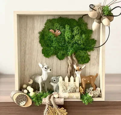 Image de Dekorative Holzzäune Scrapbooking 60x62mm 4St