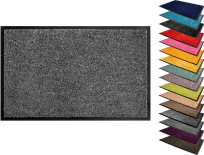 Produktbild von Primaflor Schmutzfangmatte SYDNEY - Anthrazit - 120x180cm - 16 Farben & 9 Größen - Strapazierfähige Türmatte, Rutschfester Türvorleger, Sauberlaufmatte