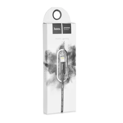 Obrázok produktu pre Kábel HOCO Speed vhodný pre prenos dát cez iPhone Lightning 8-pin (X14) vhodný pre 2 metre čierny