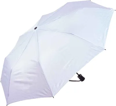 Produktbild von Happy Rain Mini AC Auf-/Automatik Regenschirm Ø 97 cm Durchmesser White
