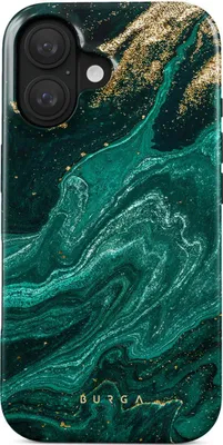 Produktbild von Hülle für Apple iPhone 16 Plus - Burga Tough Hard Case Back Cover - Emerald Pool
