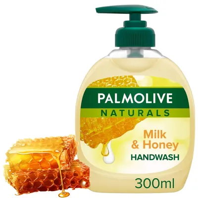 Zdjęcie produktu dla Palmolive Naturals Mydo w pynie milk & honey mid i mleko 300ml