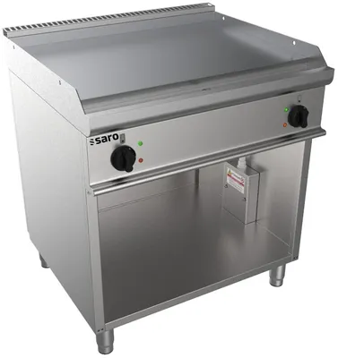 Image de Plaque de cuisson électrique à fond ouvert, modèle E7/Kte2Bal, dimensions : L 800, plaque de cuisson : 795 x 700, plaque de cuisson : 530 x H 850